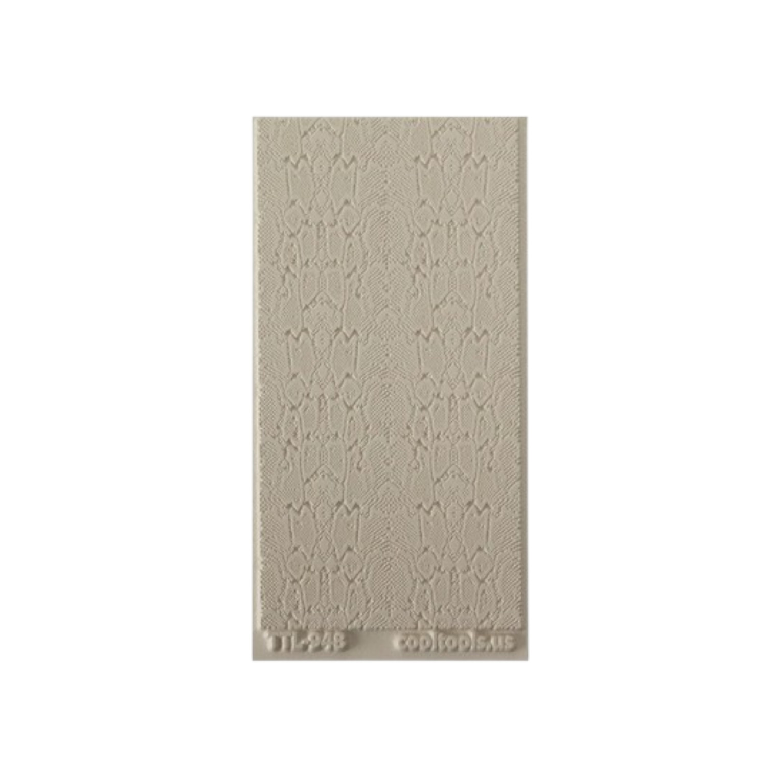 snakeskin texture mat